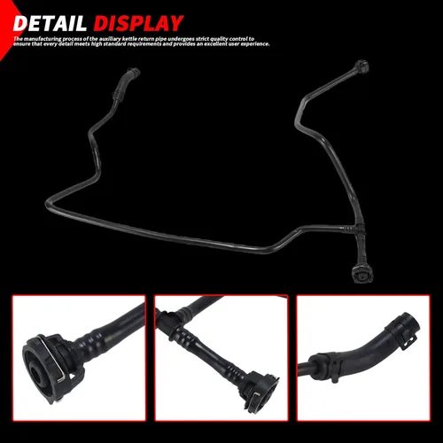Miniatura 5 de 1665000091 Manguera de desbordamiento de radiador de tubería de agua para hervidor auxiliar 2012-2019 para Benz GLE350d, GLS350d, GL350, ML350