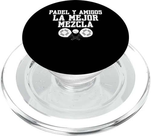 Miniatura 7 de Padel Y Amigos La Mejor Mezcla Paleta Pádel PopSockets Adhesivo PopGrip