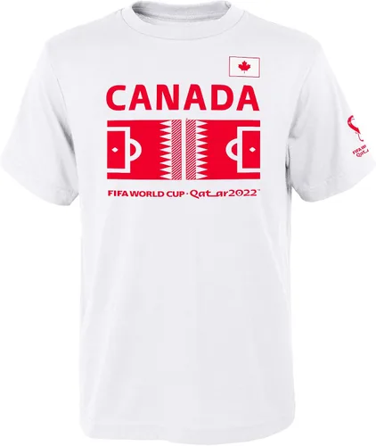 Miniatura 7 de Outerstuff International Soccer - Camiseta de manga corta para hombre de la Copa Mundial de la FIFA Rojo