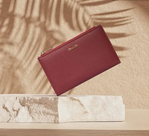 Miniatura 16 de Grande -2804 Cartera para mujer, Naranja, Minimalista