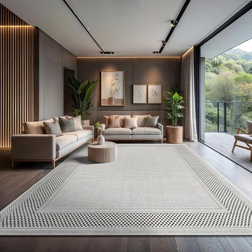 Miniatura 69 de CAMILSON Easy Alfombra de yute, 2 x 3 pulgadas, interiores y exteriores, fibra gris oscuro, para sala de estar, patio y cocina, diseño tejido