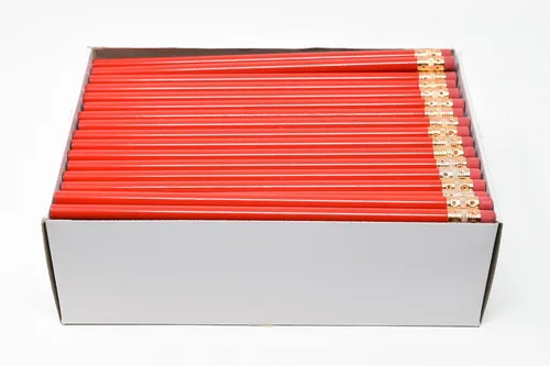 Miniatura 23 de Pencil Guy Lápices redondos en blanco Crema 144 a una caja: No afilados
