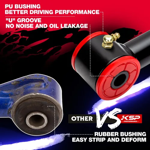 Miniatura 5 de KSP PERFORMANCE - Kit de brazos de control superiores ajustables de 1 a 4 pulgadas
