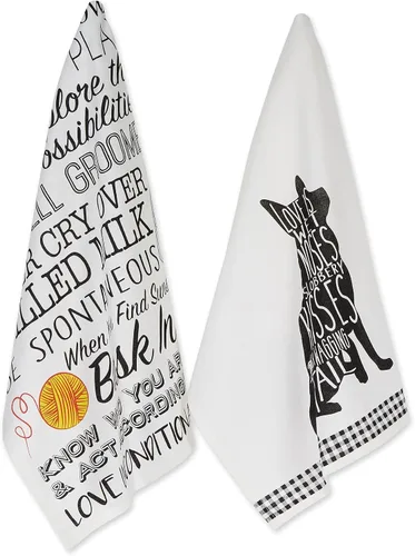 Miniatura 13 de DII Everyday Pets Kitchen Collection - Juego de paños de cocina absorbentes, 18x28, Dog Person, 3 unidades Perro Persona