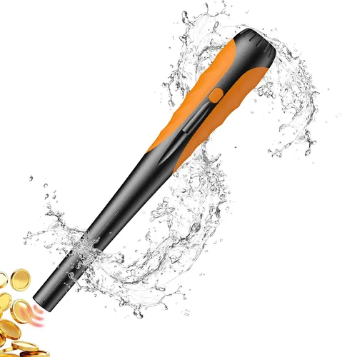 Detector de Metales Pinpointer, 4 Modos de Búsqueda de Tesoros Localizador de Sonda Profesional Impermeable de Mano Varita Puntero, Detector de