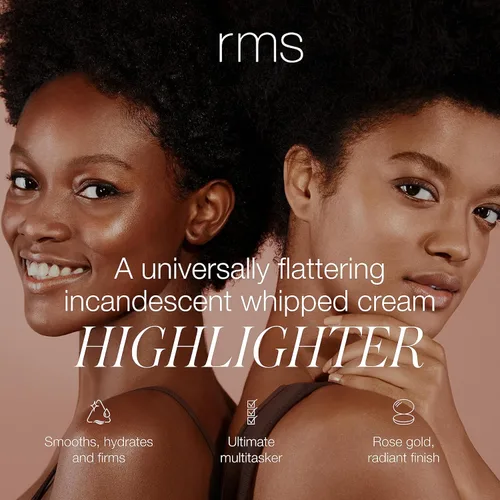 Miniatura 2 de RMS Beauty Master Radiance Base – Base de maquillaje hidratante e iluminador en crema – Imprimación facial difuminadora para piel madura