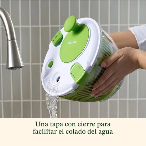 Miniatura 4 de Cuisinart Escurridor de Ensalada - Lavar, Centrifugar y Secar Ensaladas Verdes, Frutas y Verduras, 3qt, CTG-00-SSAS