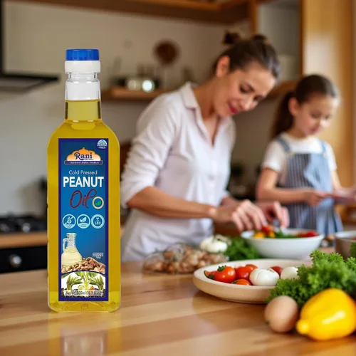 Miniatura 4 de Rani Aceite de maní 16.9 onzas (16.9 fl oz) prensado en frío 100% natural Sin OMG Kosher Vegano Sin gluten