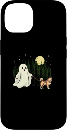 Miniatura 4 de iPhone 12 Pro Max Akita Walking Ghost Halloween Funny Kids Costume Case