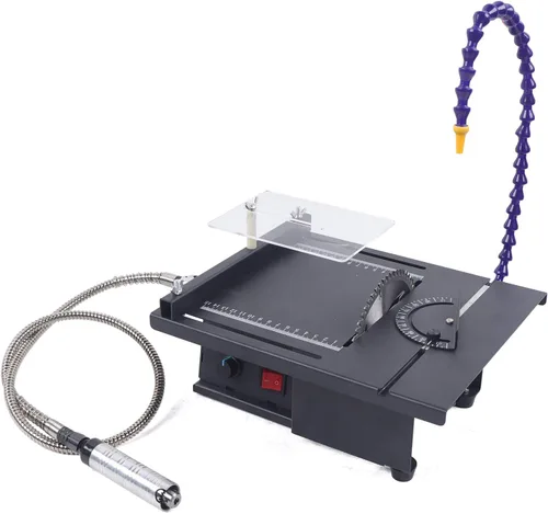 Miniatura 2 de Sierra portátil de 220 V multifunción de corte de jade máquina de tallado 0-15000 R/Min Regulación de velocidad joyería Kit de sierra de pulido