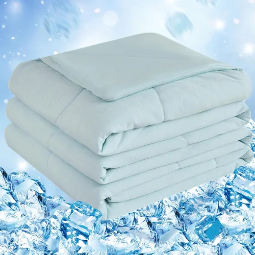 Miniatura 24 de CHOSHOME Edredón Refrescante Tamaño Twin, Manta Refrescante con Fibra de Enfriamiento Q-Max 0.45 Arc-Chill, Manta de Verano Fresca para Sudores