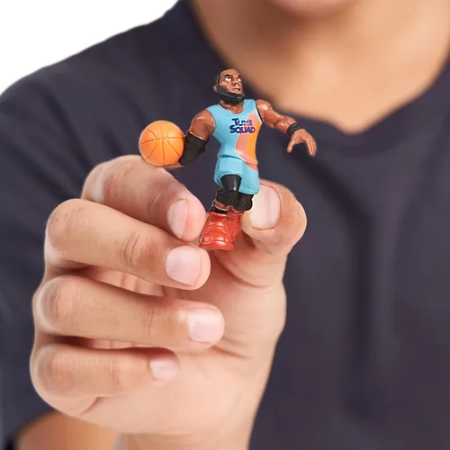 Miniatura 4 de Moose Toys Space Jam: A New Legacy - Paquete de 4 - Lebron, Bugs Bunny, Wile E. Coyote y 1 figura misteriosa - Banco, multicolor, 14574