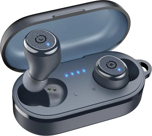 Miniatura 13 de TOZO Auriculares inalámbricos T10 Bluetooth 5.3, aplicación para personalizar ecualizador, diseño ergonómico, tiempo de reproducción de 55 horas