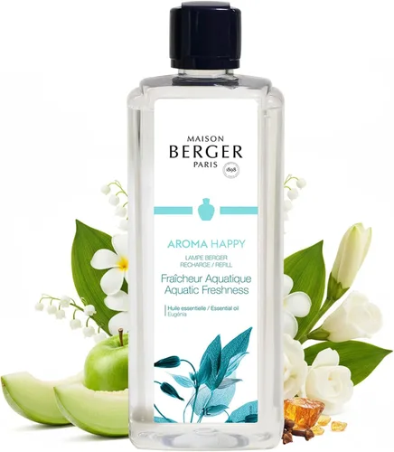 Miniatura 15 de MAISON BERGER Repuesto de fragancia Lampe Berger para difusor de aceite de fragancia del hogar - 33.8 onzas líquidas / 1 litro Marea atlántica