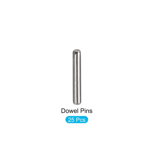 Miniatura 5 de METALLIXITY Pasador de clavija (0.05 x 0.394 pulgadas), 25 unidades, clavijas de soporte de estante de acero inoxidable 304, elementos de sujeción