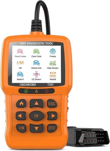 Miniatura 9 de Beaspire Herramienta de diagnóstico del escáner OBD2, lector OBD2 de código de luz del motor con reinicio, preparación I/M, probador de batería