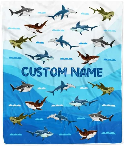 Miniatura 11 de Manta personalizada con nombre de tortuga para bebé, niño, niña, mar, recién nacido, hijo, hija, nieta, sobrina, cumpleaños, Navidad, manta de forro
