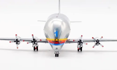 Miniatura 2 de Alas JC para aeronave AERO SPACELINES Super Guppy para Airbus SKYLINK 377SGT F-BTGV 1/200 DIECAST modelo preconstruido