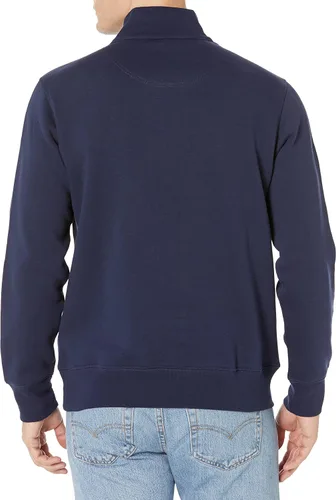 Miniatura 2 de Dockers Sudadera de forro polar de manga larga con cremallera de 14 para hombre
