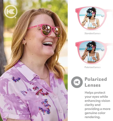 Miniatura 11 de Knockaround Mai Tais - Gafas de sol polarizadas para mujeres y hombres, lentes resistentes a los impactos y protección completa UV400