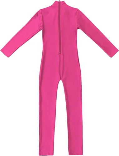 Miniatura 4 de Body de manga larga para niños y niñas, con cuello alto, cuerpo completo, leotardo de gimnasia