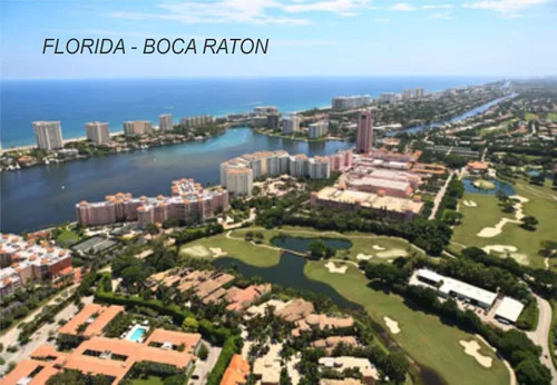 Miniatura 10 de Imanes de nevera para refrigerador de Florida USA United States (1 pieza, estilo: Boca Raton #FL74)