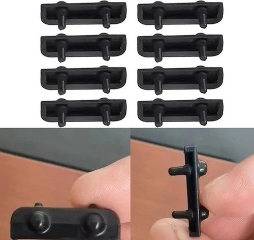 Miniatura 3 de 4/10/20 piezas de gomas para freidora de aire, parachoques de goma para freidora de aire, placa para freidora de aire, cubiertas protectoras