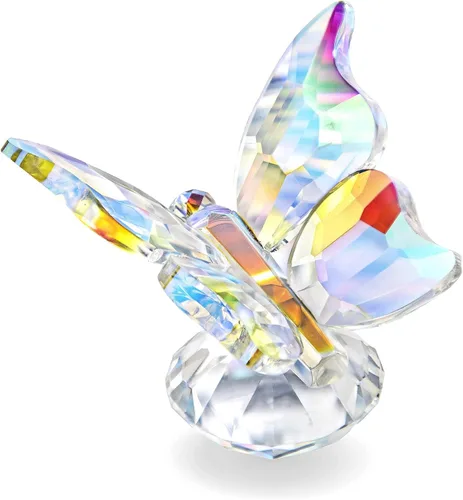 Miniatura 12 de H&D HYALINE & DORA Decoración de adorno animal de mariposa de corte de cristal para mesa de oficina, dormitorio en casa Azul & Púrpura