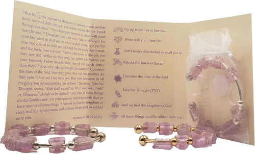 Miniatura 25 de B4U Signature Faith-Based Scripture Charm Bracelets Wear Your Faith, Live the Word, Stay Inspired