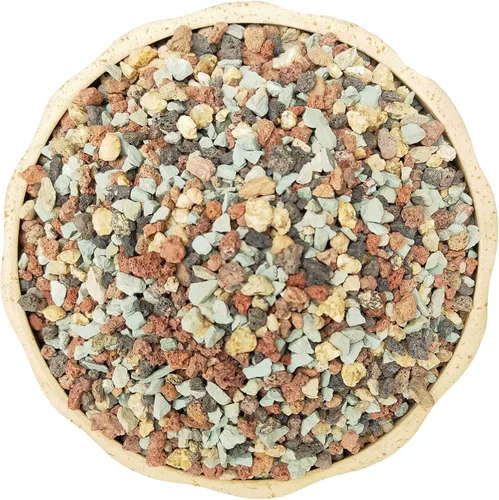 Miniatura 13 de Boniosz 2 libras Rocas de Maifanitum para plantas suculentas y cactus, piedras decorativas y aditivas, piedras de grava para bonsái, jardinería
