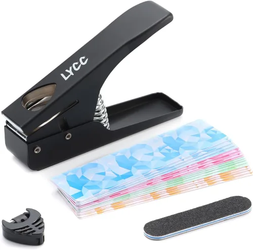 paquete de regalo de lujo para hacer púas de guitarra DIY, cortador de púas de guitarra premium, 16 tiras de clip de paleta y una lima para suavizar