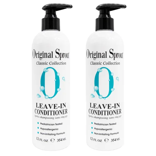 Miniatura 10 de Original Sprout Acondicionador sin enjuague y tratamiento previo a la natación para todo tipo de cabello, botella de 12 onzas