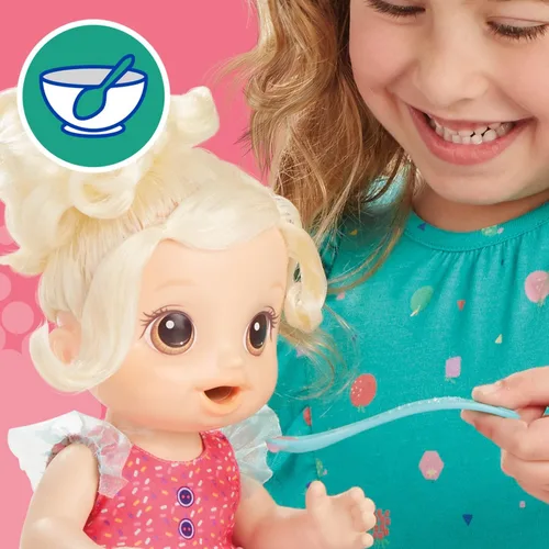 Miniatura 3 de Baby Alive Muñeca Baby Mezcladora Mágica, Batido de Fresa, Muñeca con Licuadora de Juguete, Set de Muñeca Baby para Niños de 3 Años en Adelante