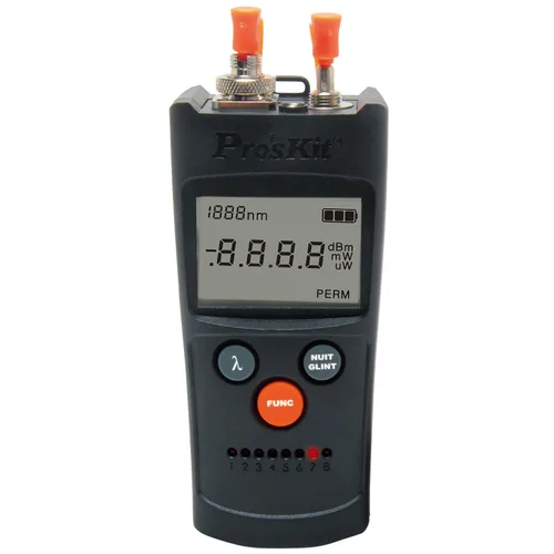 Miniatura 2 de Pro'sKit MT-7602 Multimetro de potencia de fibra óptica 4 en 1