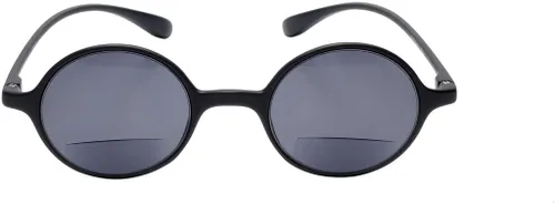 Miniatura 2 de Calabria 721SB Flexie - Gafas de sol bifocales redondas para hombres y mujeres, lentes de sol de lectura bifocales, flexibles, delgadas, ligeras