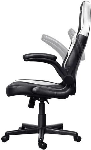 Miniatura 5 de Trust GXT 703W Riye - Silla para videojuegos, color negro y blanco