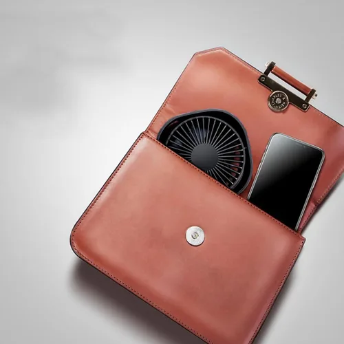 Miniatura 7 de Simpeak Ventilador USB pequeño, silencioso y portátil alimentado por USB (sin batería), refrigeración de 3 ajustes de velocidad, ventilador personal