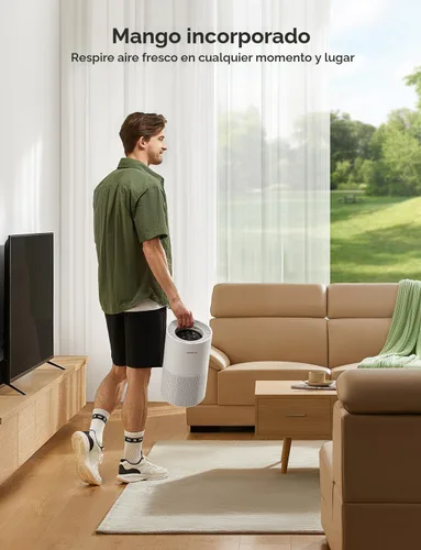 Miniatura 6 de GoveeLife Purificadores de aire para el hogar, purificador de aire inteligente para habitaciones grandes con aplicación y control Alexa, prefiltro