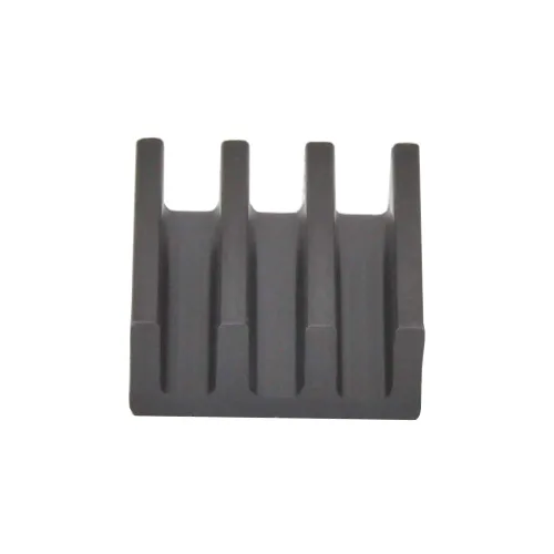 Miniatura 4 de 30 unidades de disipador de calor de aluminio de 0.43 x 0.43 x 0.2 pulgadas con cinta adhesiva conductora térmica para Raspberry Pi, chip