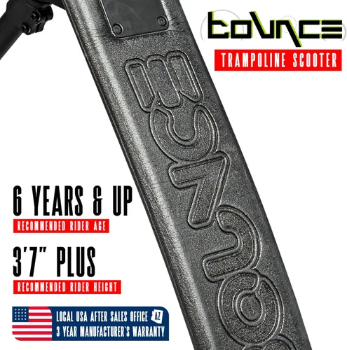 Miniatura 6 de Patinete de Trampolín Pro Madd Gear para Trucos – Tubo de Dirección Real, T-Bar Pro, Plataforma de Espuma – Práctica de Acrobacias Interior y Negro