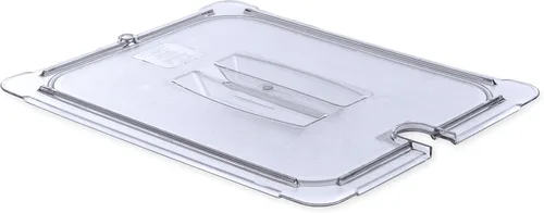 Miniatura 9 de Carlisle FoodService Products Storplus - Tapa para bandeja de alimentos de tamaño 1/2 para catering, bufés y restaurantes, policarbonato, 12.75 x