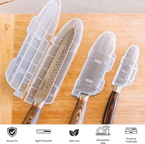 Miniatura 3 de Blade Guard - Protector de hoja de cuchillo de 10 pulgadas, fabricado en Estados Unidos, almacenamiento y transporte seguros para cuchillos
