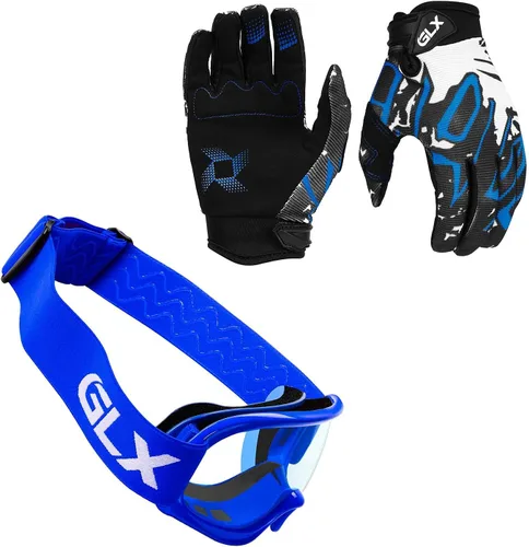 Miniatura 9 de GLX GX623 - Conjunto de casco para ATV/moto de tierra para jóvenes - Camuflaje, Pequeño - DOT