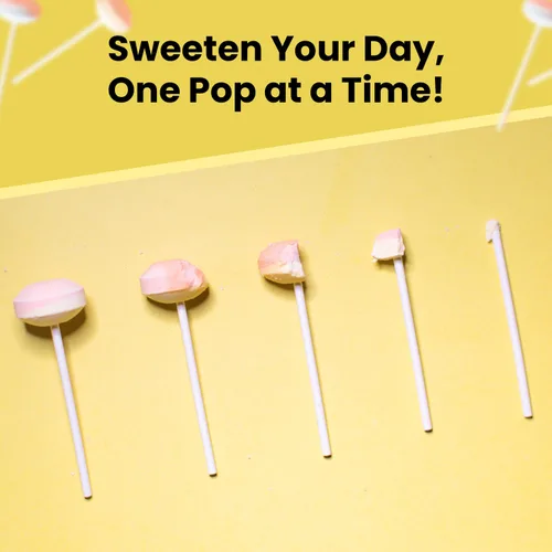 Miniatura 6 de Smarties Double Lollies - Obleas dobles sin gluten, sin maní, sin grasa con sabores frutales surtidos, bajas en calorías, perfectas para cumpleaños