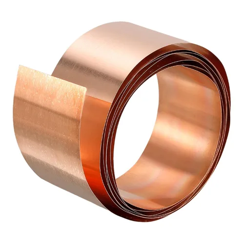 Miniatura 16 de uxcell Rollo de hoja de cobre, placa 3,280.8 ft m x 131.2 ft m x 0.2 ft m de la hoja del metal
