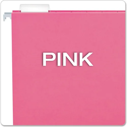 Miniatura 4 de Pendaflex - Carpetas colgantes recicladas Rosado
