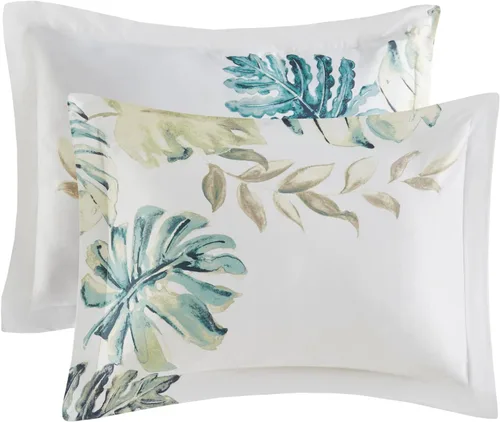 Miniatura 18 de Harbor House Acogedor juego de edredón de algodón, ropa de cama casual alternativa para todas las estaciones con fundas a juego, almohadas