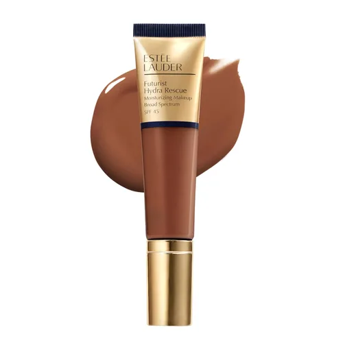 Miniatura 20 de Estée Lauder Futurist Hydra Rescue Moisturizing Foundation Makeup SPF 45 for a 12-Hour Glow, 1.2 Fl Oz 2W1 Dawn - Ligero-medio con matices cálidos