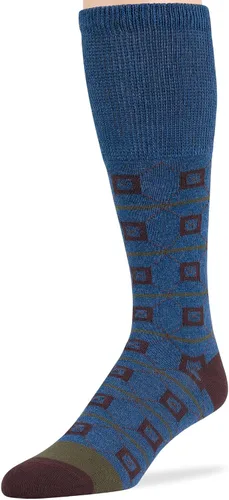Miniatura 42 de 7BIGSTARS KINGDOM Calcetines de algodón para hombre, diabéticos, no vinculantes, paquete de 5 unidades, talla L/XL, Azul mezclilla, verde oliva