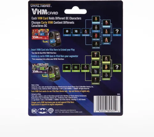 Miniatura 6 de BANDAI - Paquete de tarjetas de memoria DC coleccionables, tema de superhéroe